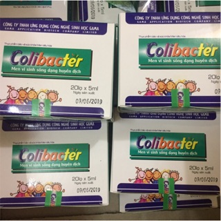 Men sống vi sinh Bạch Mai chính hãng Colibacter, date mới xuất kho liên tục