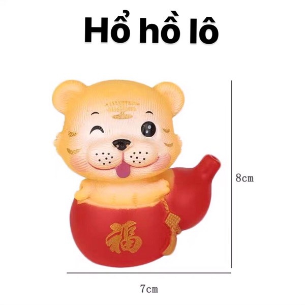 Phụ kiện trang trí bánh kem - Hổ