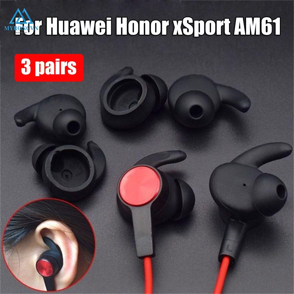 Set 3 cặp nút bọc silicone cho tai nghe Huawei Honor xSport AM61