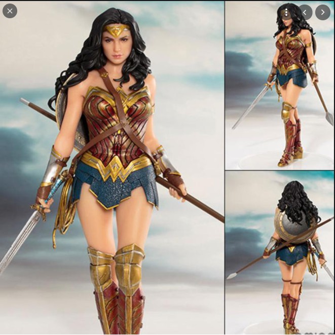 Mô hình phim DC - Mô hình nữ siêu nhân Wonder Woman 19cm AV033