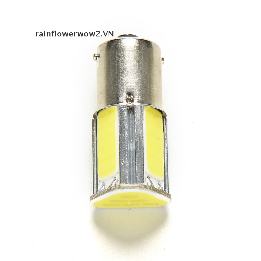 Bộ 2 Đèn LED G18 1156 Ba15s 4 COB 12V D083 Ánh Sáng Đỏ Cho Xe Hơi