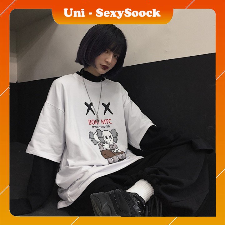 [Uni Trend] Áo Thun Tay Lỡ In Kaws Bom MTC , Độc - Lạ thể hiện cá tính mạnh mẽ. Sản phẩm có rất nhiều màu đẹp  👌 | BigBuy360 - bigbuy360.vn