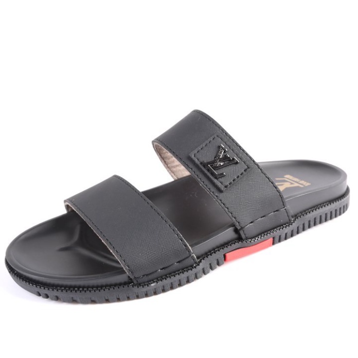 Dép nam 2 quai ngang, Dép da xịn loại tốt