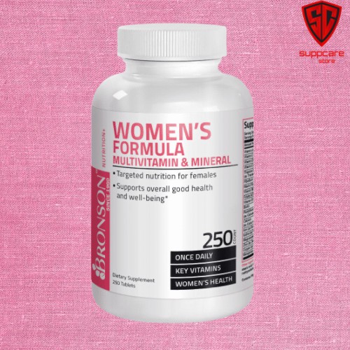 VITAMIN NỮ | Viên Uống Đẹp Da - Bronson Multivitamin Women's Formula [100 Viên] - Chính Hãng Suppcare Store