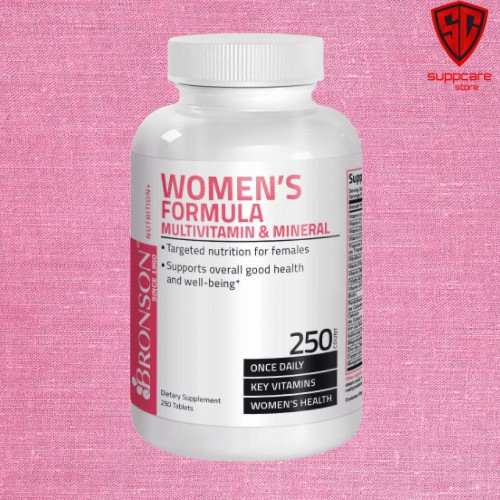 VITAMIN NỮ | Viên Uống Đẹp Da - Bronson Multivitamin Women's Formula  - Chính Hãng Suppcare Store