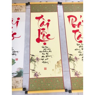 Giấy liễn viết thư pháp đẹp