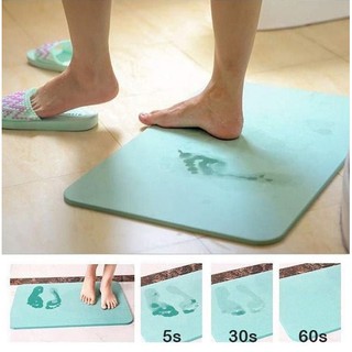 Thảm chùi chân thảm đá siêu thấm Nhật Bản màu ngẫu nhiên
