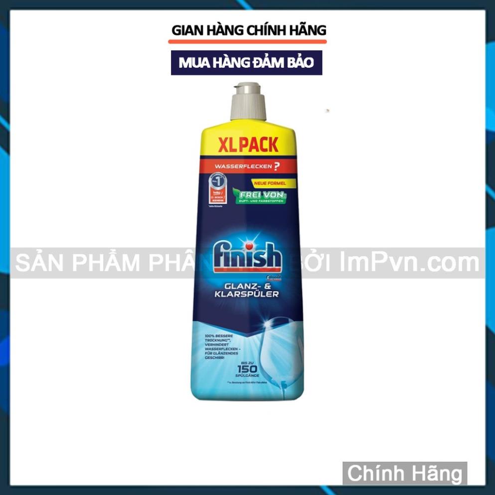 Combo viên rửa bát Finish Hộp All in one (100 viên hoặc 90 viên), Muối 1.2kg, Nước làm bóng 750ml