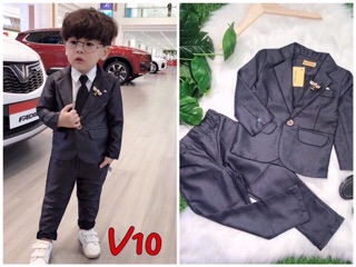 Vest bé trai 5 chi tiết
