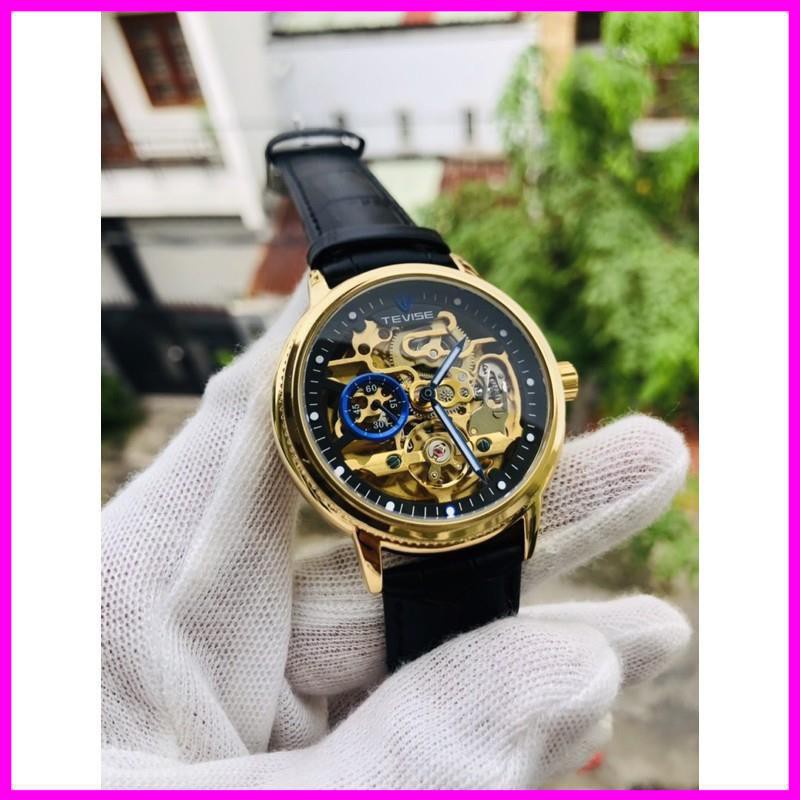 [ Hàng Xịn ] Đồng hồ nam tevise chính hãng automatic dây da [ Đồng Hồ Nam Cao Cấp] | BigBuy360 - bigbuy360.vn