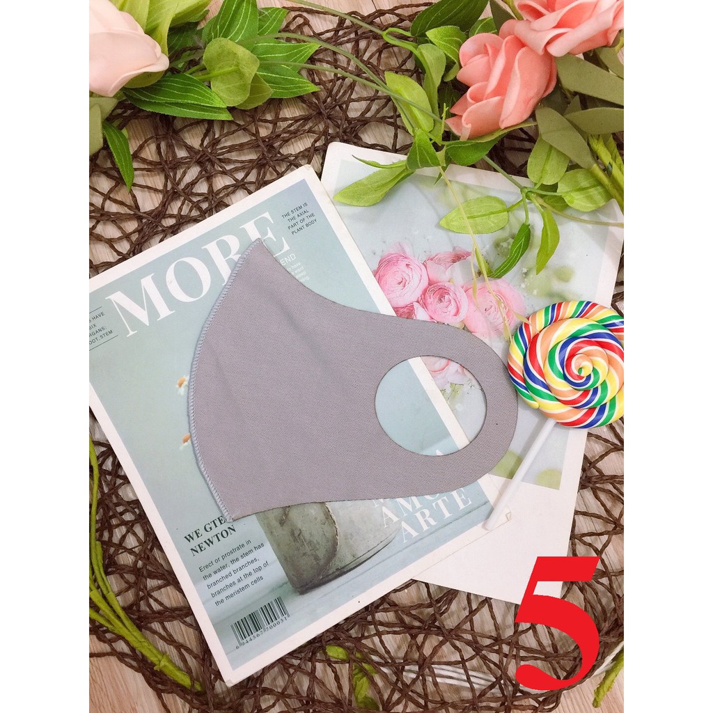 Khẩu Trang Vải 3D Thời Trang Hàn Quốc Chống Ô Nhiễm Bụi Mịn, Chống Nắng Công Nghệ NHẬT BẢN T&N Shop | BigBuy360 - bigbuy360.vn