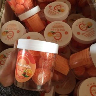 Đá muối tắm trắng da gluta vit c collagen thái lan