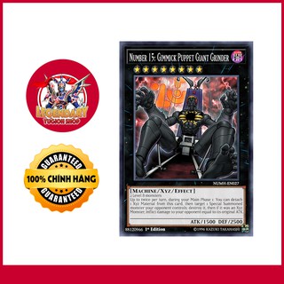 [EN][Thẻ Bài Yugioh Chính Hãng] Number 15: Gimmick Puppet Giant Grinder