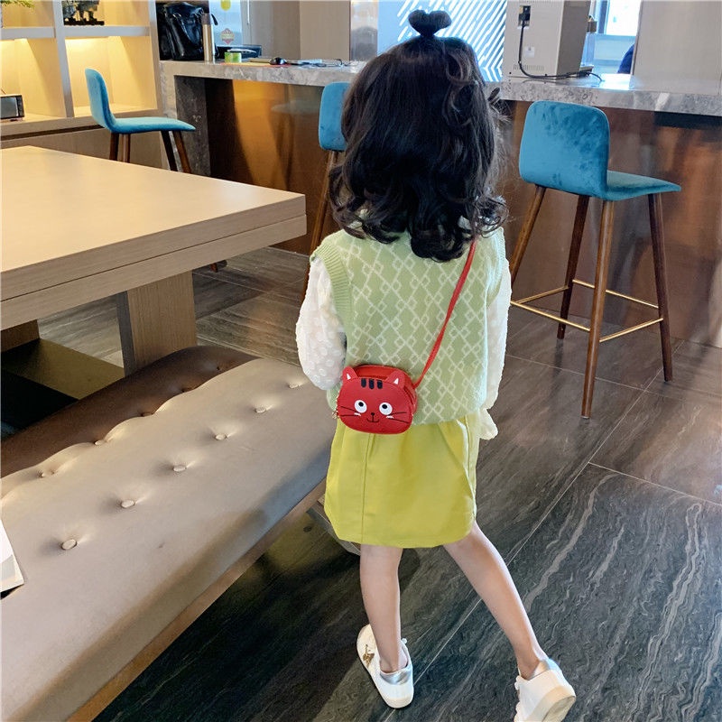 Hàng Mới Về Mới Ba Lô Hình Mèo Con Dễ Thương Cho Bé Gái