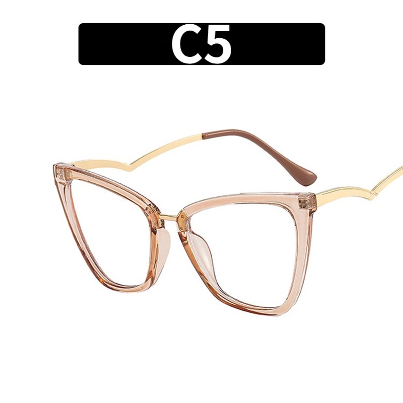 Kính Mắt Mèo Chống Ánh Sáng Xanh Thời Trang Phương Tây Cho Nữ