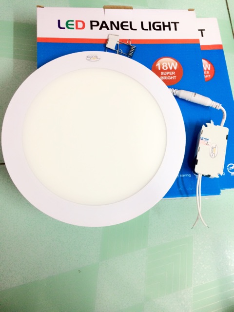 COMBO 04 ĐÈN LED ÂM TRẦN SIÊU MỎNG 18W - ĐÈN LED ÂM TRẦN THẠCH CAO - BẢO HÀNH 1 NĂM