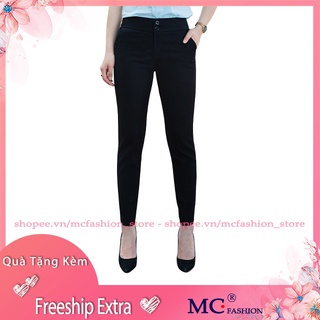 [Tặng Quà 25K] Quần Tây Nữ Công Sở Mc Fashion, Lưng Cao, Q0279, Màu Đen Đẹp, Xanh Tím Than, Ghi Xám, Ống Côn, Công Sở