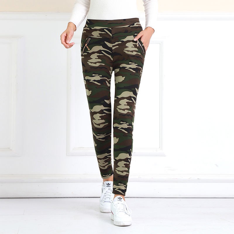 Quần Legging Họa Tiết Rằn Ri Thời Trang Dành Cho Nữ | BigBuy360 - bigbuy360.vn