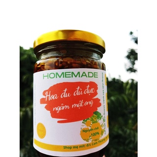 Hoa đu đủ đực ngâm mật ong