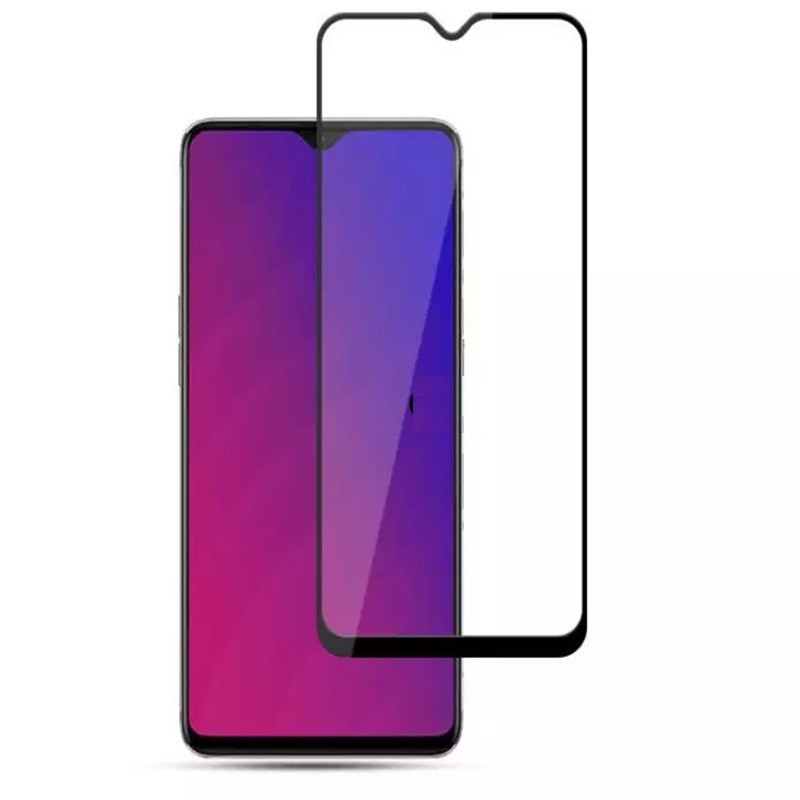 Kính cường lực phủ màn hình 5D Oppo F9 (Đen)