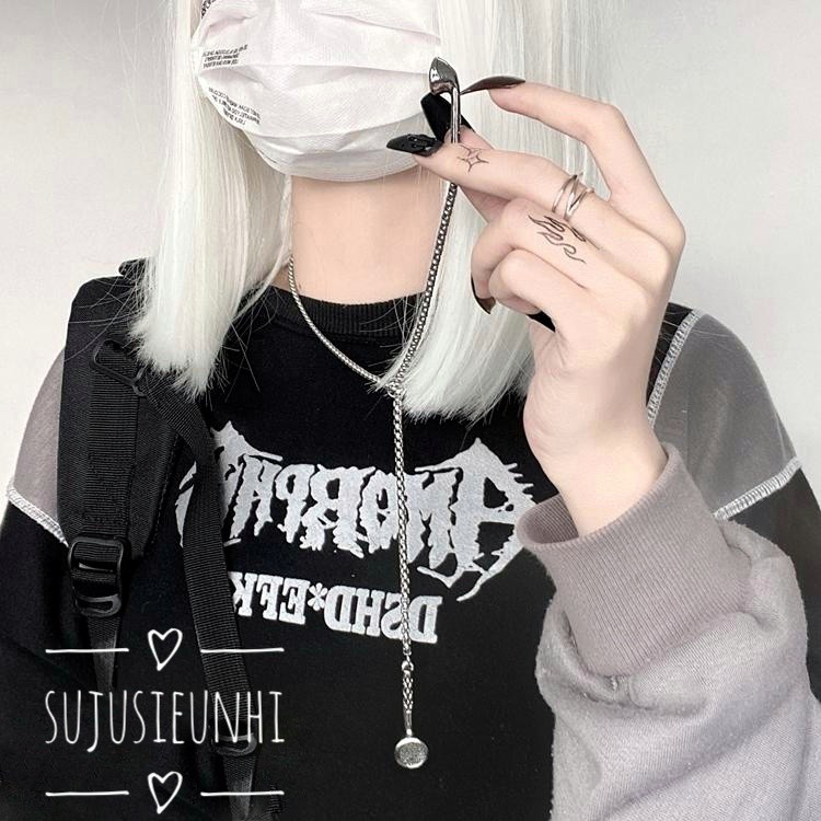 Vòng cổ unisex hình dáng giả chiếc tai nghe độc mới