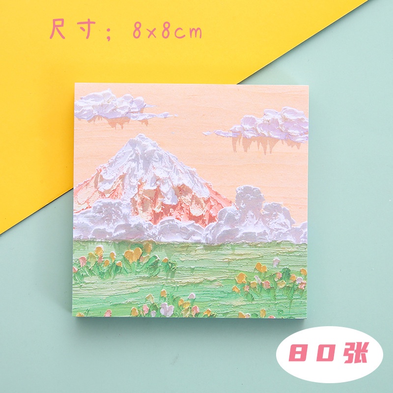 Tập giấy note ⚡️NHIỀU MẪU SIÊU KUTE⚡️ Giấy Ghi Nhớ Cao Cấp NANA