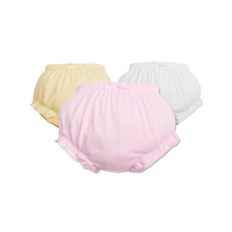 Quần Tã Vải Cotton Thắt Nơ In Họa Tiết Chấm Bi Có Thể Tái Sử Dụng Cho Bé Gái