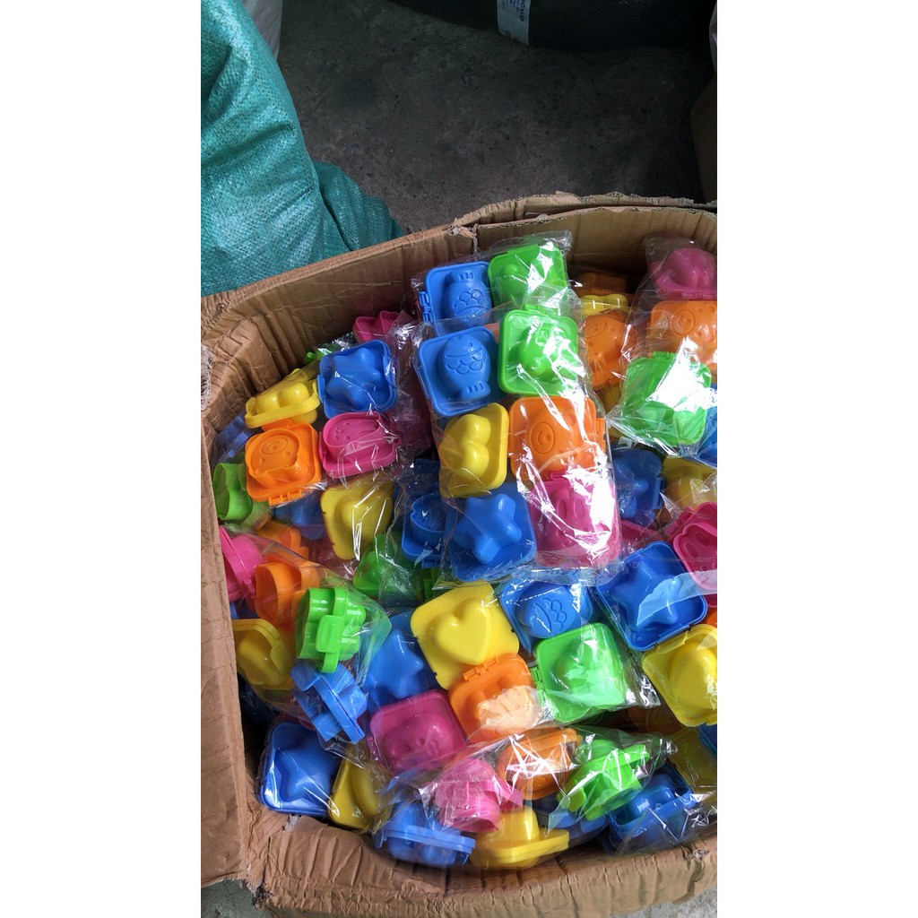 Khuôn cơm cho bé ăn dặm kiểu nhật khuôn làm bánh ép trứng tạo hình ngộ nghĩnh dễ thương