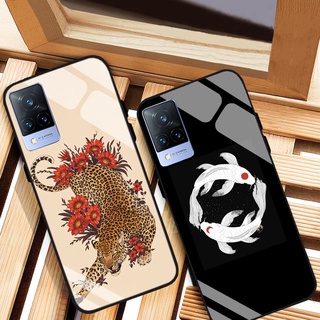 Ốp VIVO V19, V20, V21 5G, Y21, Y21S, Y33S, T1X 4G Mặt kính cường cao cấp, sáng bóng, Thiết kế độc quyền