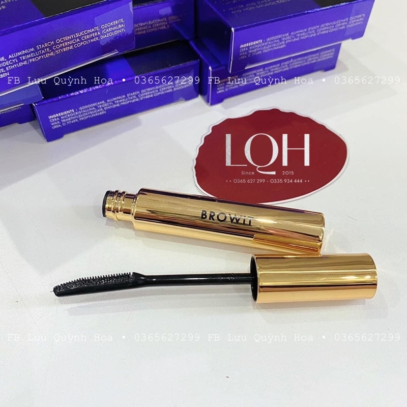Mascsra Browit Nongchat dài dày cong mi