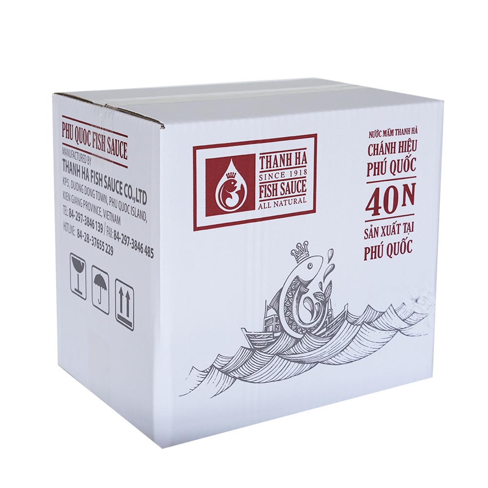 Nước mắm nhĩ chánh hiệu Phú Quốc Thanh Hà 40N - 520ml