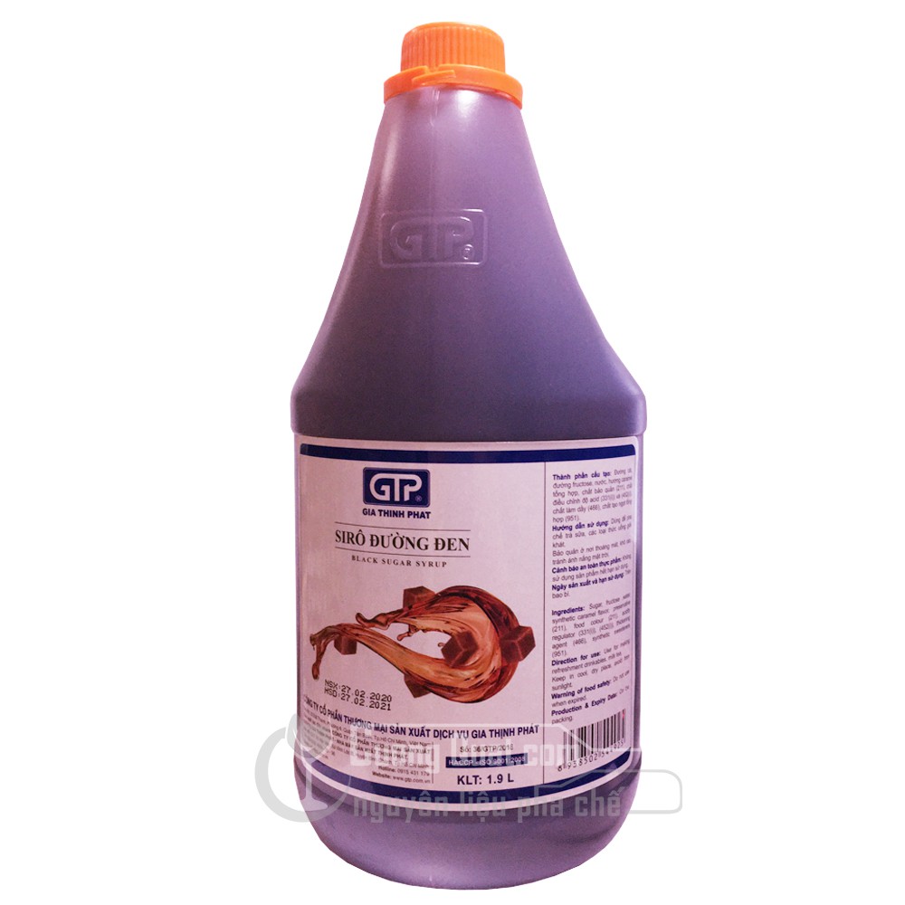 Siro Đường Đen GTP 2.5Kg