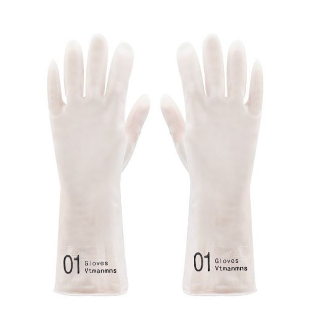 Gang tay cao su trắng chất liệu đẹp (b10)