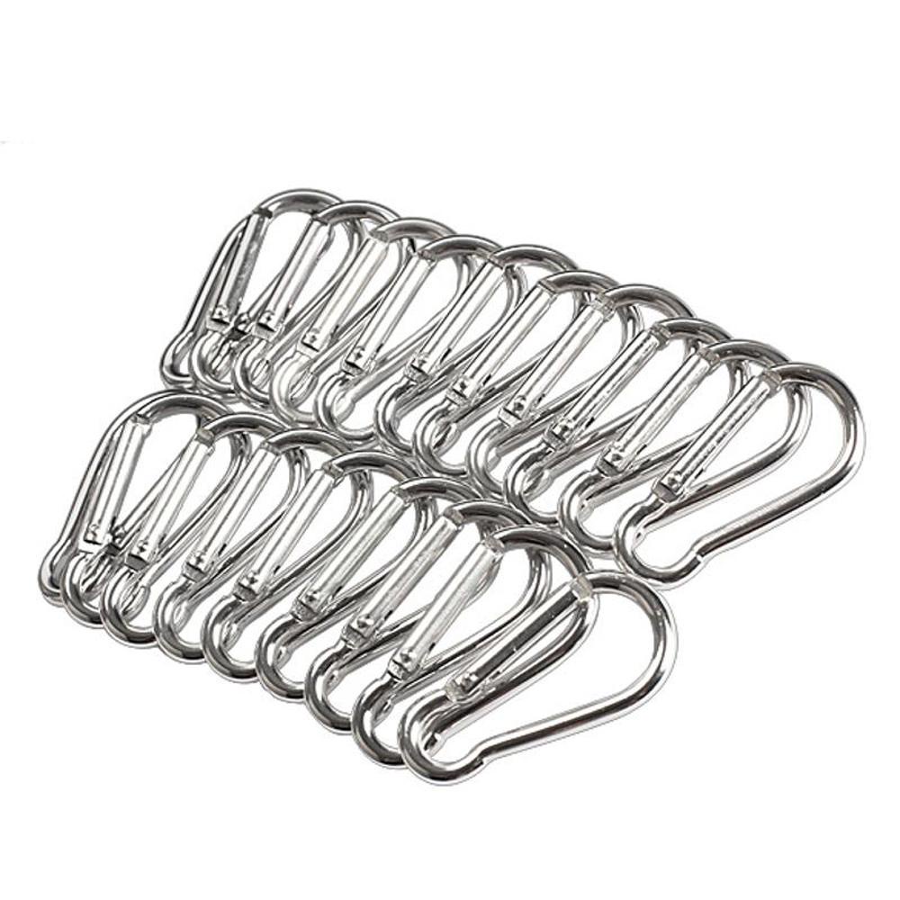 Bộ 5 Móc Leo Núi Bằng Thép Không Gỉ M4 / M5 / M6 304