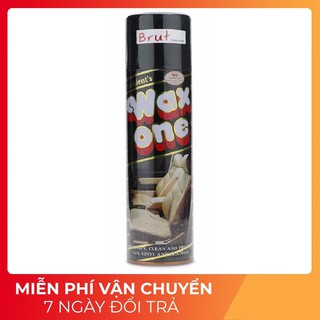 Chai xịt rửa ghế da nội thất xe hơi - waxone xịt bóng dưỡng ghế da ô tô xe máy 450ml