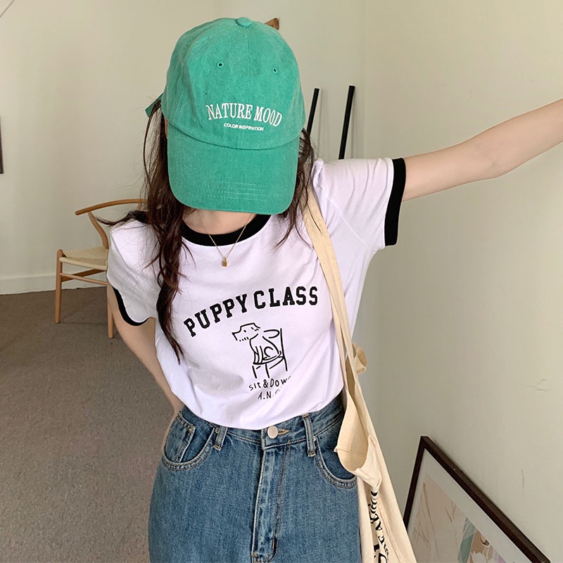 Áo Thun Cộc Tay In Hình Dễ Thương 51101