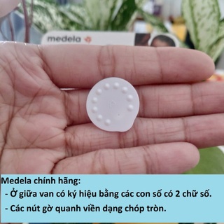 Van Trắng Máy Hút Sữa Medela (1 Cặp)