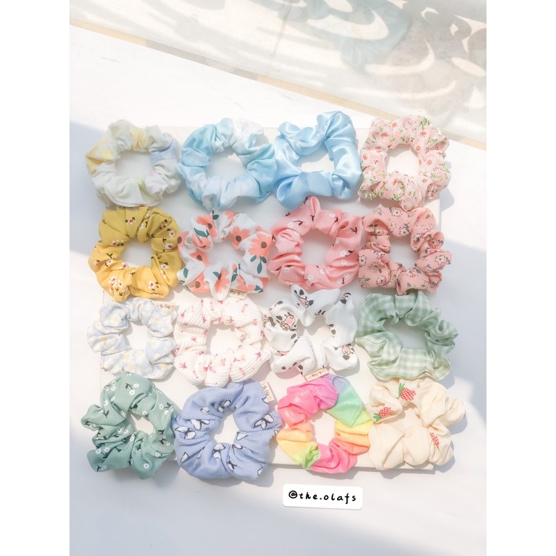 Dây Buộc Tóc Scrunchies Minisize Các Loại