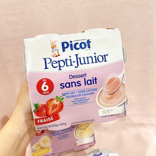 Váng gạo cao cấp Picot Pháp 6M+ bay air (bé dị ứng đạm bò dùng được)