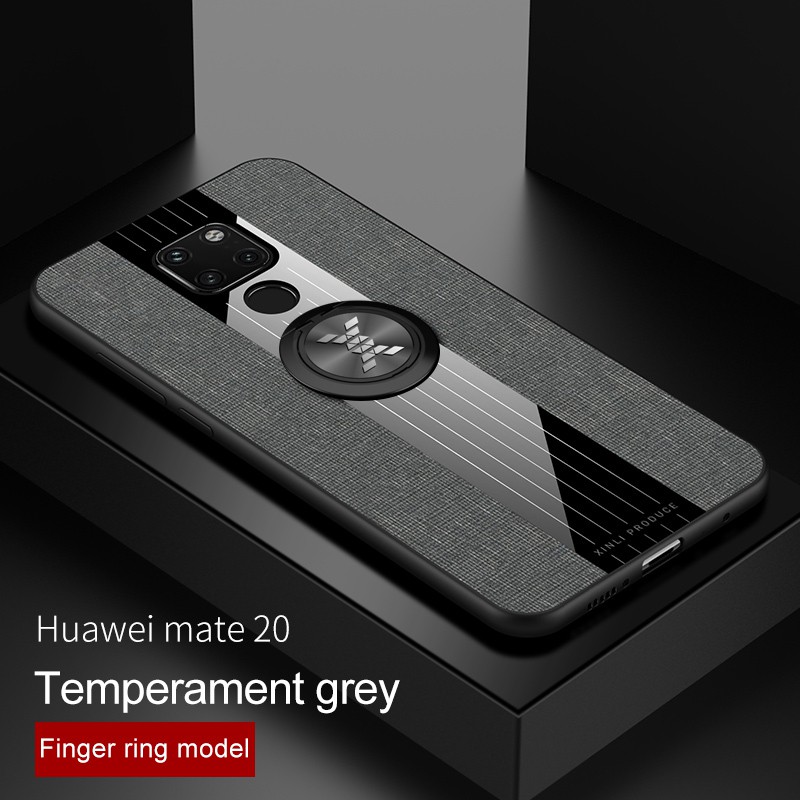 Ốp Lưng Điện Thoại Kiểu Dáng Thời Trang + Nhẫn Giữ Dành Cho Huawei Mate 20x 20 Pro