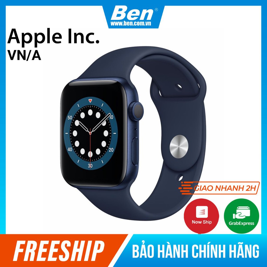 Đồng Hồ Apple Watch Series 6 44mm GPS Sport Band - VN/A Hàng Chính Hãng Bảo Hành Apple tại Việt Nam- Ben Computer