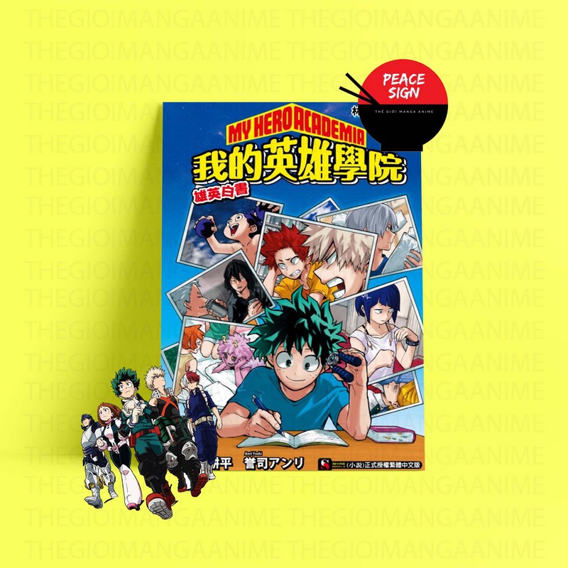 (50 mẫu) Tấm Postcard giấy 260gsm cao cấp HỌC VIỆN ANH HÙNG MY HERO ACADEMIA anime chibi ảnh đẹp nhiều mẫu