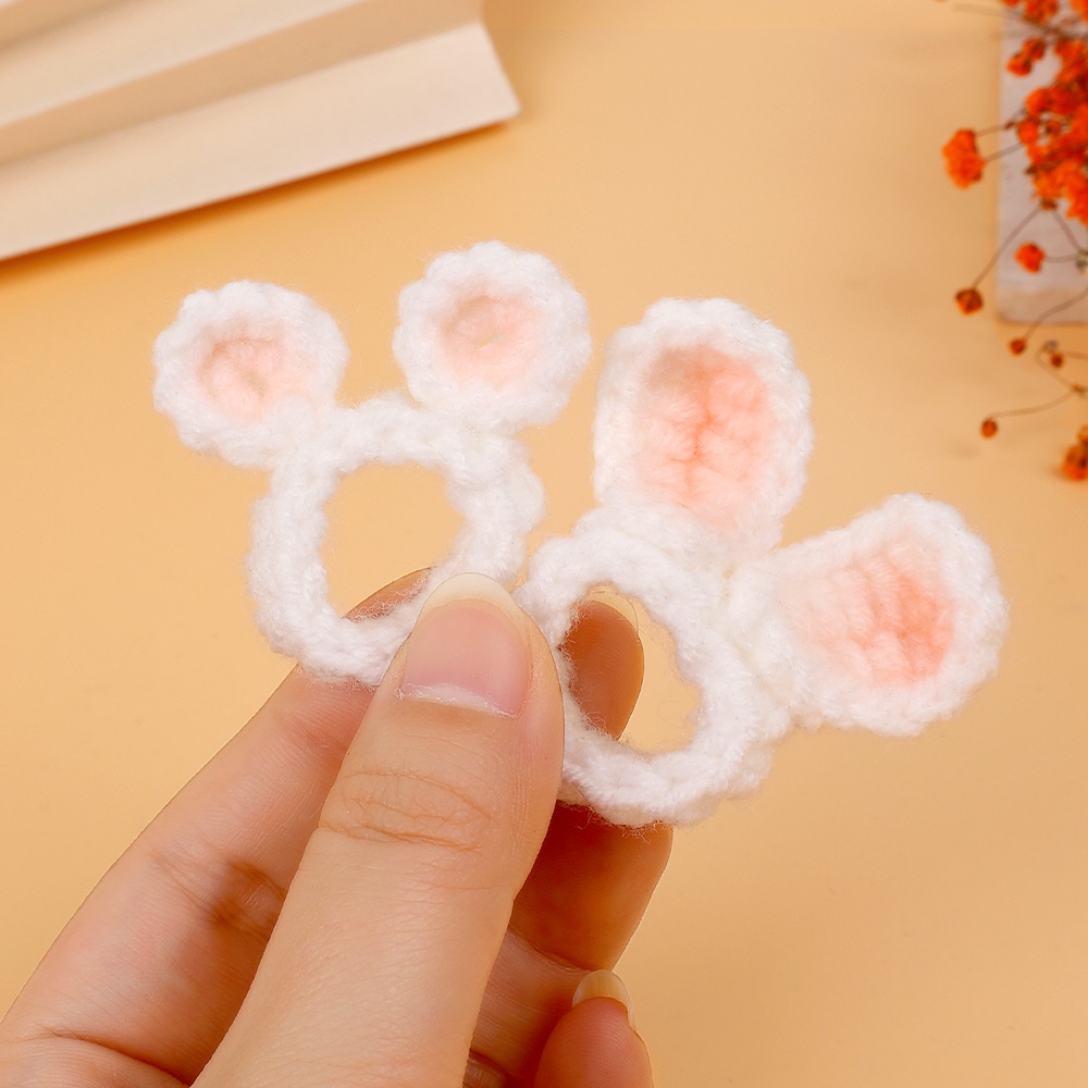 1 Nhẫn Hình Tai Gấu/ Thỏ Dễ Thương Ngọt Ngào Cho Nữ/ Bạn Gái