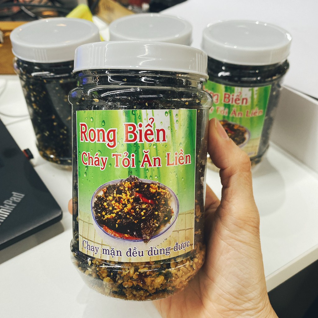 HCM 60gram Rong biển cháy tỏi