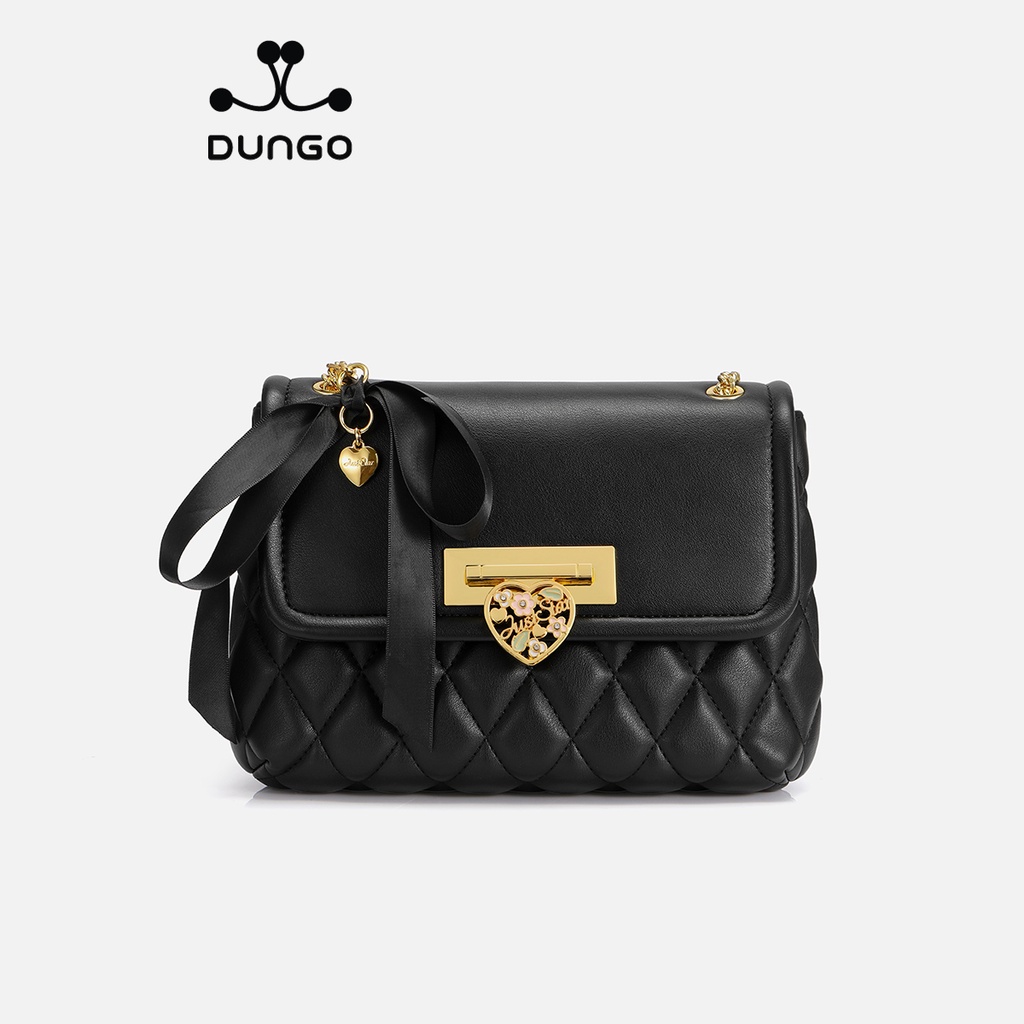 Túi Xách JUST STAR Charm Nơ Khóa Tim JU172883