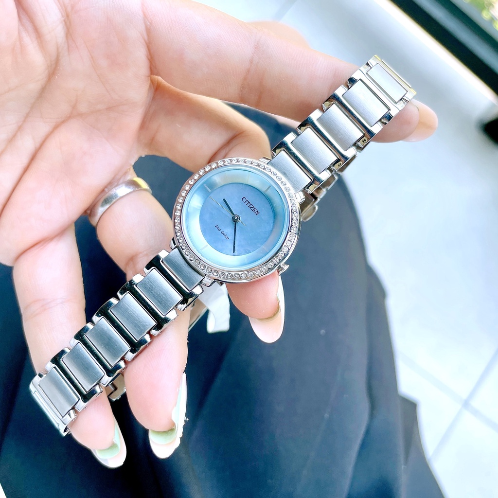 Đồng hồ Nữ Citizen Dây kim loại EM0480-52N