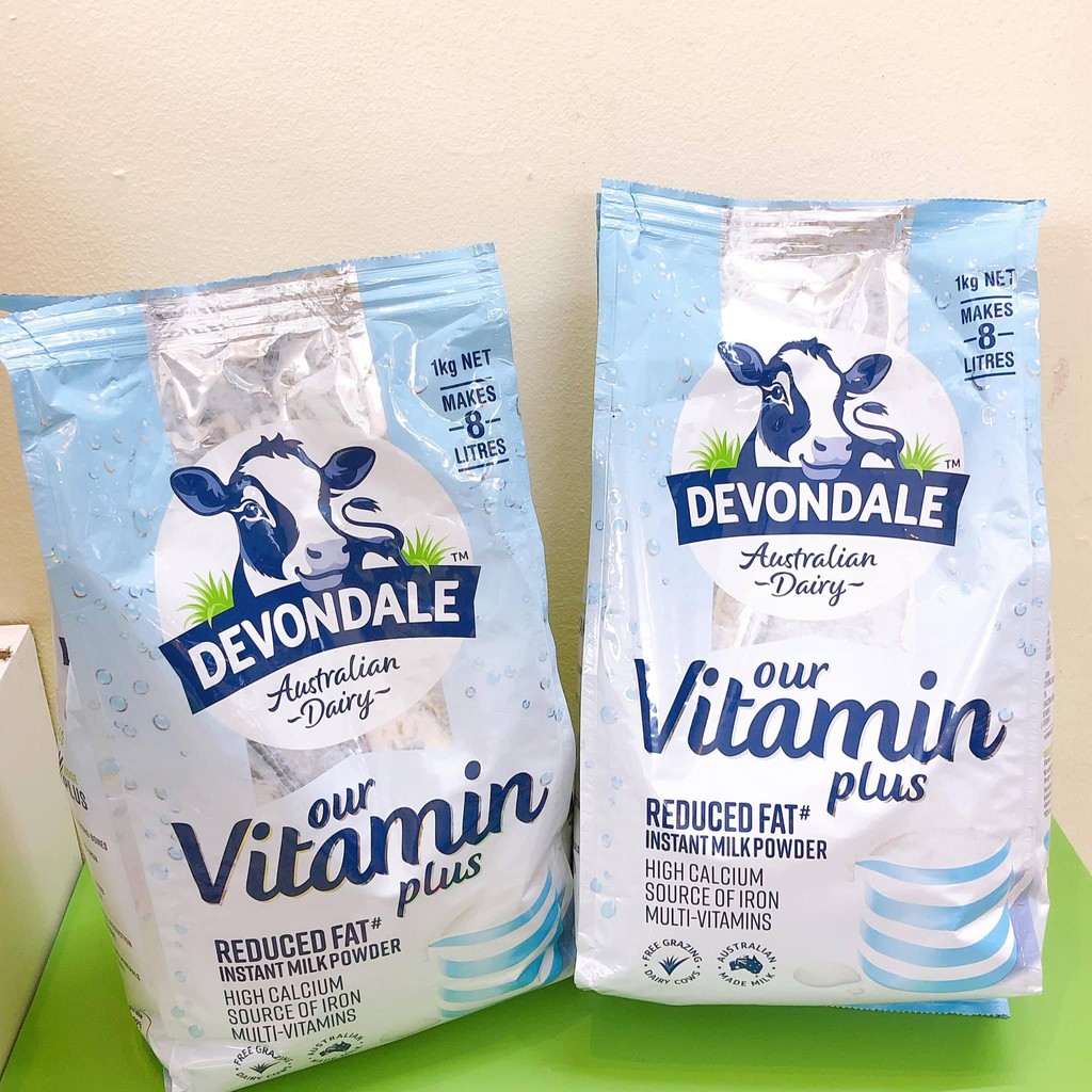 Sữa bột nguyên kem Devondale Vitamin plus