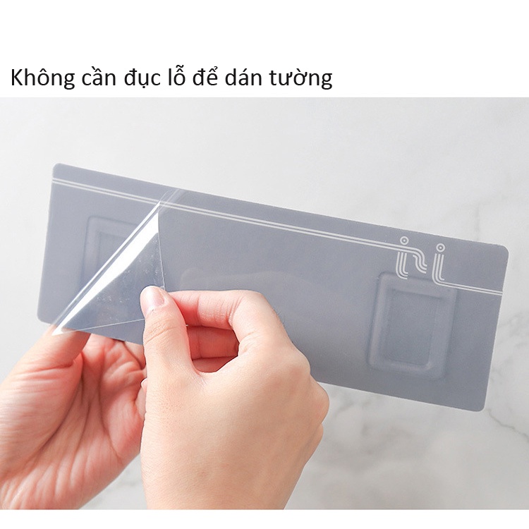 Kệ nhà tắm mini sang trọng dán tường tiện lợi