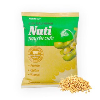 Sữa Đậu Nành Nuti Nguyên Chất túi 200ml