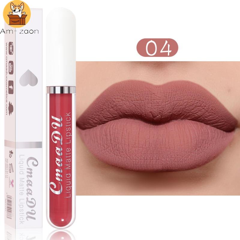 Son Môi Am-Za 18 Màu Nhung Lì Lâu Trôi Chống Thấm Nước Không Dính